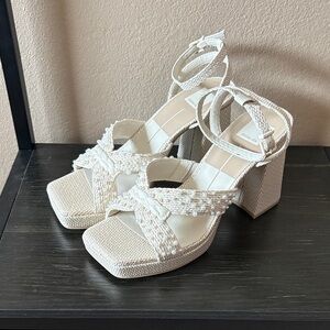 Dolce Vita Elegant White Women's Heels